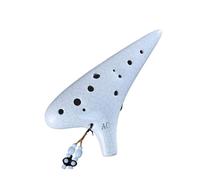 ocarina professionale White Split consiglia l'ocarina a 12 fori per i principianti la chiave di Do alto per i principianti