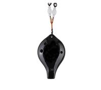 Ocarina Sei Fori Introduzione Per Principianti 6 Fori Chiave AC Contralto Bocca Lunga Ceramica Nera Strumento Professionale Ceramica (Color : SC high C key 02)