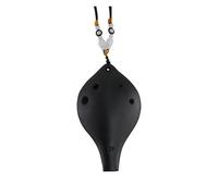 Ocarina Sei Fori Introduzione Per Principianti 6 Fori Chiave AC Contralto Bocca Lunga Ceramica Nera Strumento Professionale Ceramica (Color : SC high C key 03)