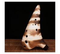 Ocarina Strumento Musicale Ocarina AF A 12 Fori Professionale A Fuoco Semplice Che Suona La Chiave Alto F A Dodici Fori Con Un Suono Basso(Style 1)