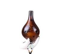 Ocarina Strumento Musicale Produzione Di Ceramica A 6 Fori Per Ocarina Affumicata Giallo Ambra Per Principianti Per Insegnare E Suonare In Un Unico Passaggio