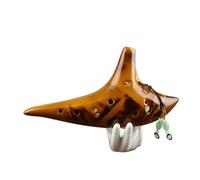 ocarina Strumento Musicale Professionale Per Flauto Traversa In Ceramica Ocarina Advanced Adatto A Principianti E Studenti (Color : 02)