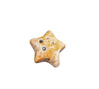 Ocarina Strumento Musicale Souvenir In Ceramica Con Ocarina A Forma Di Stella A Cinque Punte E 6 Fori Adatto Per Gli Amanti Della Musica(Orange)