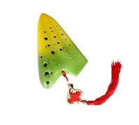 Ocarina Strumento Ocarina Contralto In Do A Tre Tubi Della Serie Cielo Stellato(Yellow)