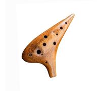Ocarina Strumento ocarina in legno professionale per principianti a 12 fori con accordatura AC e accordatura in Do contralto