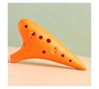 Ocarina Strumento Per Principianti In Resina Ocarina 12 Fori ABS Tono Medio AC Tune Dodici Fori(Orange)