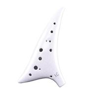 ocarina Strumento Professionale Entry-level Per Principianti A 12 Buche Ocarina In Chiave C Con Crepa Bianca E Coda Rialzata
