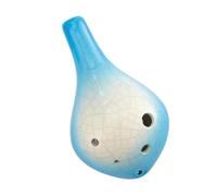 Ocarina Studente Principiante A Sei Buche AC Tune School Che Insegna Strumento Entry-level Borsa Con Nastro Blu Crepa Di Ghiaccio