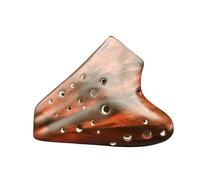 Ocarina Tripla In Ceramica Con Tono Alto C Strumenti Musicali Professionali Offre Accessori Strumenti Ocarina (Color : 01)