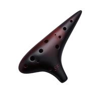 Ocarina Triple Ceramic Ocarina Strumenti Musicali Accessori Professionali Flauto Traverso 1 Foro Per Principianti (Color : 04)