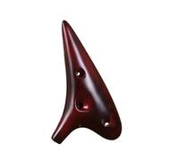 Ocarina Voor Beginners Ocarina Alto C 12 Fori Strumento Musicale Professionale(Deep red)