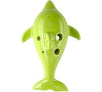 Ocarine Cartone animato creativo a forma di delfino Ocarina in ceramica a 6 fori Alto C (AC), gli studenti delle scuole elementari imparano a esercitarsi con strumenti for flauto, regali for bambini/r