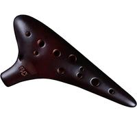 Ocarine Classico affumicato 12 fori tono acuto C (SC) Ocarina in argilla, decorazioni creative for strumenti musicali a forma di sottomarino, borsa in tessuto + cordino + protezione for bocchino