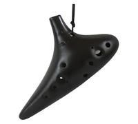 Ocarine Flauto ardente in ceramica affumicato for ocarina alto CF a 12 fori, ideale for principianti adulti e professionisti che suonano strumenti Ocarina Classico