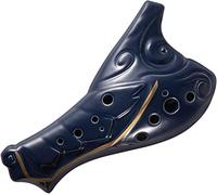 Ocarine I principianti praticano l'ocarina in ceramica contralto a 12 fori, strumenti a fiato cinesi a forma di armatura retrò, la scelta migliore for i regali