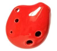 Ocarine Mini Ocarina in ceramica portatile a 6 fori Soprano C Ocarina Strumento da gioco for bambini Studente Regalo di compleanno for principianti Classico