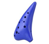 Ocarine Ocarina 12 fori Ocarina in plastica intagliata a mano in legno squisito Flauto for flauto Alto C Strumento Ocarina for imparare il regalo for principianti Raccoglie