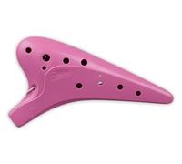Ocarine Ocarina 12 fori resina tono medio C Ac Ocarina strumento da gioco strumento portatile for adulti for studenti Classico(Pink)