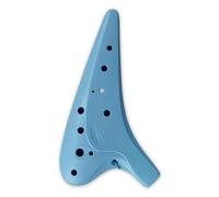 Ocarine Ocarina 12 fori resina tono medio C Ac Ocarina strumento da gioco strumento portatile for adulti for studenti Raccoglie(Blue)