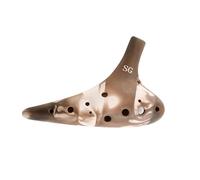Ocarine Ocarina 12 Fori Strumenti Musicali Cottura Strumento Ocarina Professionale In Ceramica Dolomite Fatta A Mano (Color : Soprano G)