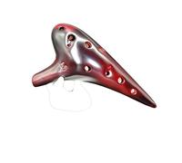 Ocarine Ocarina 12 Fori Tasto C Contralto Ocarina Affumicata 12 Fori Tasto AC Due Colori Adatti Per Strumenti Ocarina Per Studenti Principianti (Color : 02)