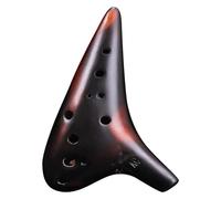Ocarine Ocarina 12 fori tono medio C Ocarina in ceramica Amanti degli strumenti musicali for principianti Ocarina che suona strumenti musicali Classico