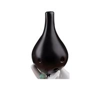 Ocarine Ocarina 6-Hole Alto C Ac Ocarina Strumento da gioco for bambini Design portatile della scanalatura del foro for le Principiante che gioca Insegnamento Gente (Color : Brown, Size : 11 * 6.5cm)
