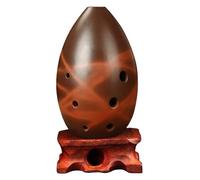 Ocarine Ocarina 8 Fori Fatti a Mano in Ceramica Nera Ocarina Retro Principianti Che Suonano Strumento Musicale Ocarina Regalo Creativo (Colore : A) Raccoglie