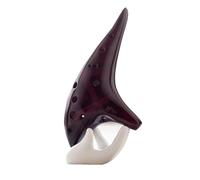 Ocarine Ocarina a 12 fori classica contralto C Ocarina in ceramica smaltata brillante che suona uno strumento musicale adatto for principianti adulti Classico