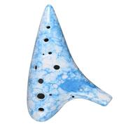 Ocarine Ocarina a 12 fori con aspetto fine incrinato Alto C Ac Tone Ocarina in ceramica Strumento da gioco for principianti Bambini adulti Classico