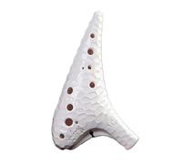 Ocarine Ocarina a 12 fori Mid-Tone C Ocarina professionale che suona uno strumento musicale adatto a studenti principianti Raccoglie(Blue)