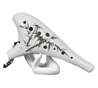 Ocarine Ocarina a 12 fori portatile Alto Ac Key Ocarina Student Entry Strumento professionale for l'addestramento 'Ocarina Gente