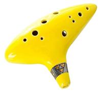 Ocarine Ocarina a 12 fori tono medio chiave C Ac Ocarina in ceramica smaltata brillante che suona spartiti for principianti di strumenti musicali Classico