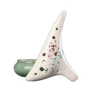 Ocarine Ocarina a 12 fori tono medio Ocarina Entry strumento da gioco professionale for studenti principianti adulti regalo for la scuola di compleanno Classico(D)