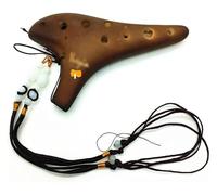 Ocarine Ocarina acuta a 12 fori 12sc/sg/sf Riproduzione di Ocarina affumicata Strumento portatile for studenti adulti Facile da imparare Regalo di strumenti Ocarina Decorazioni per la casa