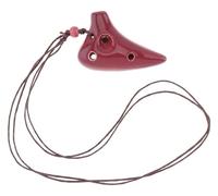 Ocarine Ocarina Ceramica 6 Fori Mini Ocarina Alto Tono C Ocarina Strumento Flauto in Ceramica Ocarina Fatta a Mano Regalo Creativo Classico