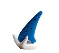 Ocarine Ocarina In Resina A 12 Fori In Chiave SC Ocarina In Plastica Con Tonalità Acuta A Dodici Fori In Chiave DO Gli Studenti Suonano Strumenti Musicali (Color : Blue)