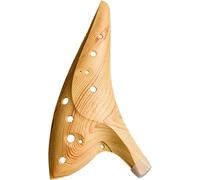 Ocarine Ocarina in resina a grana di legno con tono AC alto a 12 fori, modellazione creativa di sottomarini, i principianti imparano a suonare uno strumento a fiato