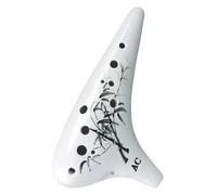 Ocarine Ocarina in stile pastorale fumoso a 12 fori Ocarina Alto Ac è adatta a studenti e adulti for principianti Classico(E)