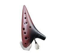 Ocarine Ocarina Ocarina a 12 buche Professionale che suona l'illuminazione di strumenti musicali Principianti for praticare l'ocarina etnica Decorazioni per la casa