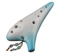 Ocarine Ocarina Ocarina contralto a 12 fori con chiave C, adatta a principianti e adulti for esercitarsi con lo strumento a fischio suonando l'ocarina Classico