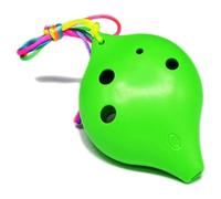 Ocarine Ocarina Plastica 6 Fori Ocarina of Time Mini Flauto Fatto a Mano Soprano C Strumenti Musicali Regali Ocarina (Colore : E) Raccoglie(Green)