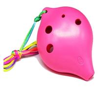 Ocarine Ocarina Plastica 6 Fori Ocarina of Time Mini Flauto Fatto a Mano Soprano C Strumenti Musicali Regali Ocarina (Colore : E) Classico(Pink)