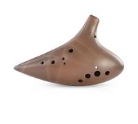 Ocarine Ocarina Purple Clay Strumenti Musicali Redware In Ceramica Dolomite Fatti A Mano Professionali Ocarina 12 Fori (Color : Bass C)