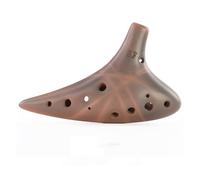 Ocarine Ocarina Purple Clay Strumenti Musicali Redware In Ceramica Dolomite Fatti A Mano Professionali Ocarina 12 Fori (Color : Soprano F)