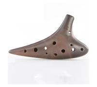 Ocarine Ocarina Purple Clay Strumenti Musicali Redware In Ceramica Dolomite Fatti A Mano Professionali Ocarina 12 Fori (Color : Soprano C)