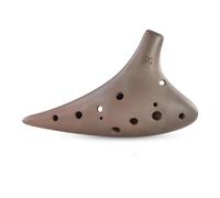 Ocarine Ocarina Purple Clay Strumenti Musicali Redware In Ceramica Dolomite Fatti A Mano Professionali Ocarina 12 Fori (Color : Soprano G)