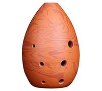 Ocarine Ocarina Strumento a fiato a forma di pera a otto fori Intonazione Xun Ocarina nera Ocarina strumento squisito intagliato a mano Raccoglie