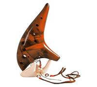 Ocarine Ocarina Strumento Musicale for Principianti a 12 Fori Ocarina Strumento for Flauto Musica Alto Regali Ocarina Creativi (Colore : A) Classico