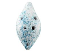 Ocarine Ocarina Strumento musicale Ocarina fatto a mano a 6 fori Blu D Ocarina Regalo creativo Adatto a principianti, adulti Classico